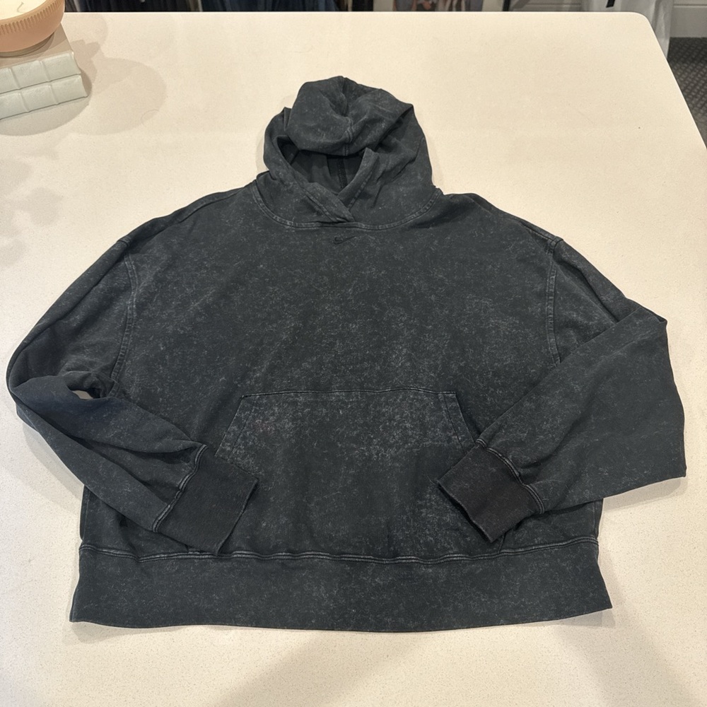 Nike Black Sweatshirt Hoodie Oversized Fit